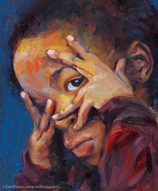 Elizabeth Warren portrait Portrait of Elizabeth Warren by Lori Klopp. Senator Warren uses a looking glass to inspect small print in credit card and loan applications.